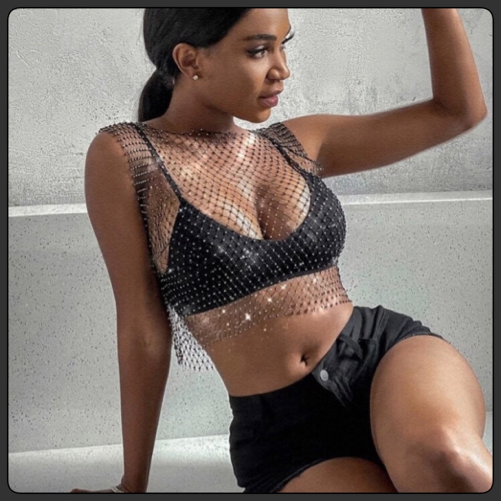 Rhinestone Top